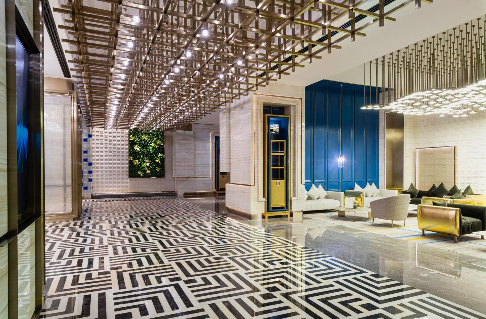 Narcissus The Royal Hotel Ер-Ріяд Екстер'єр фото The lobby of the hotel