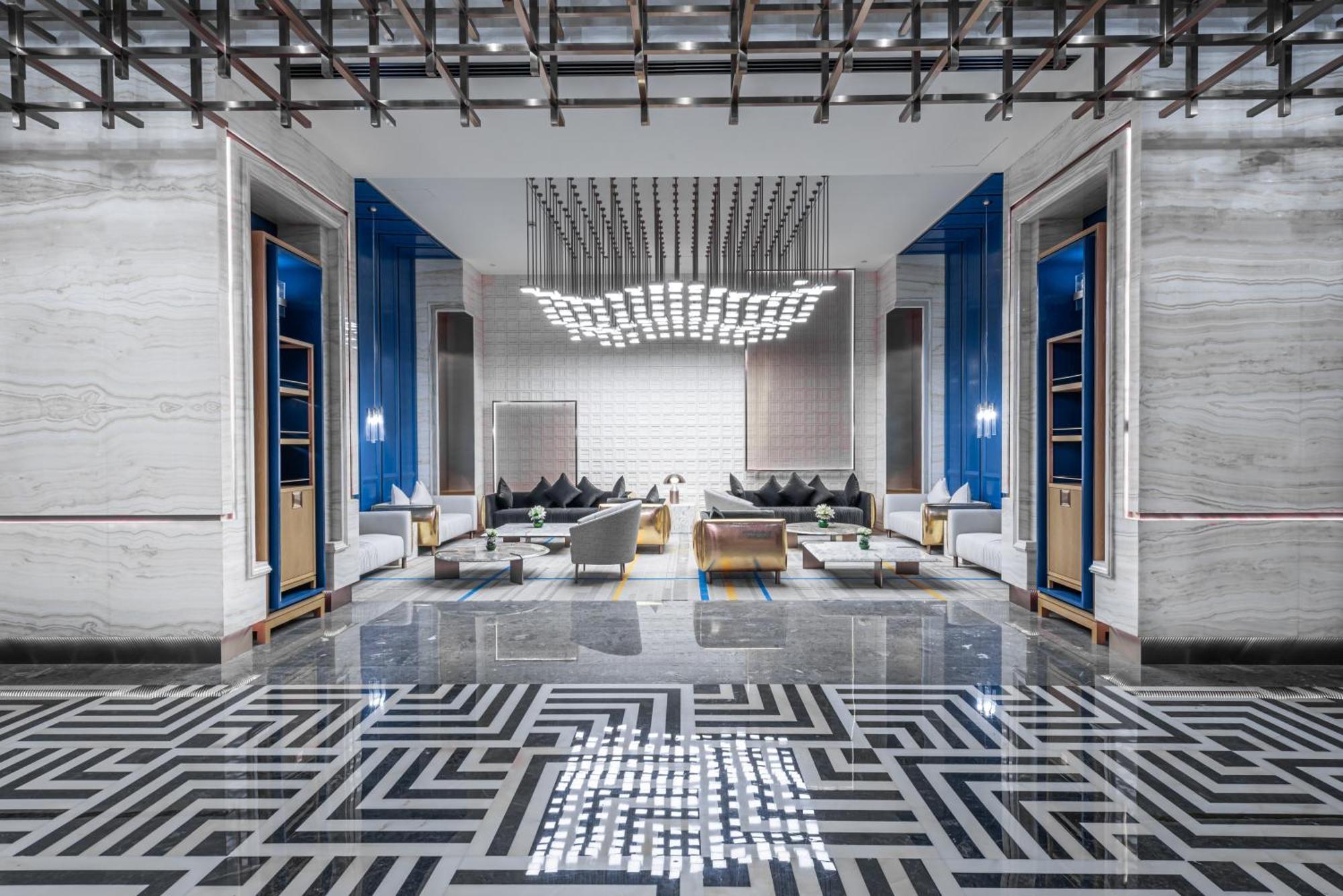 Narcissus The Royal Hotel Ер-Ріяд Екстер'єр фото The lobby of the hotel
