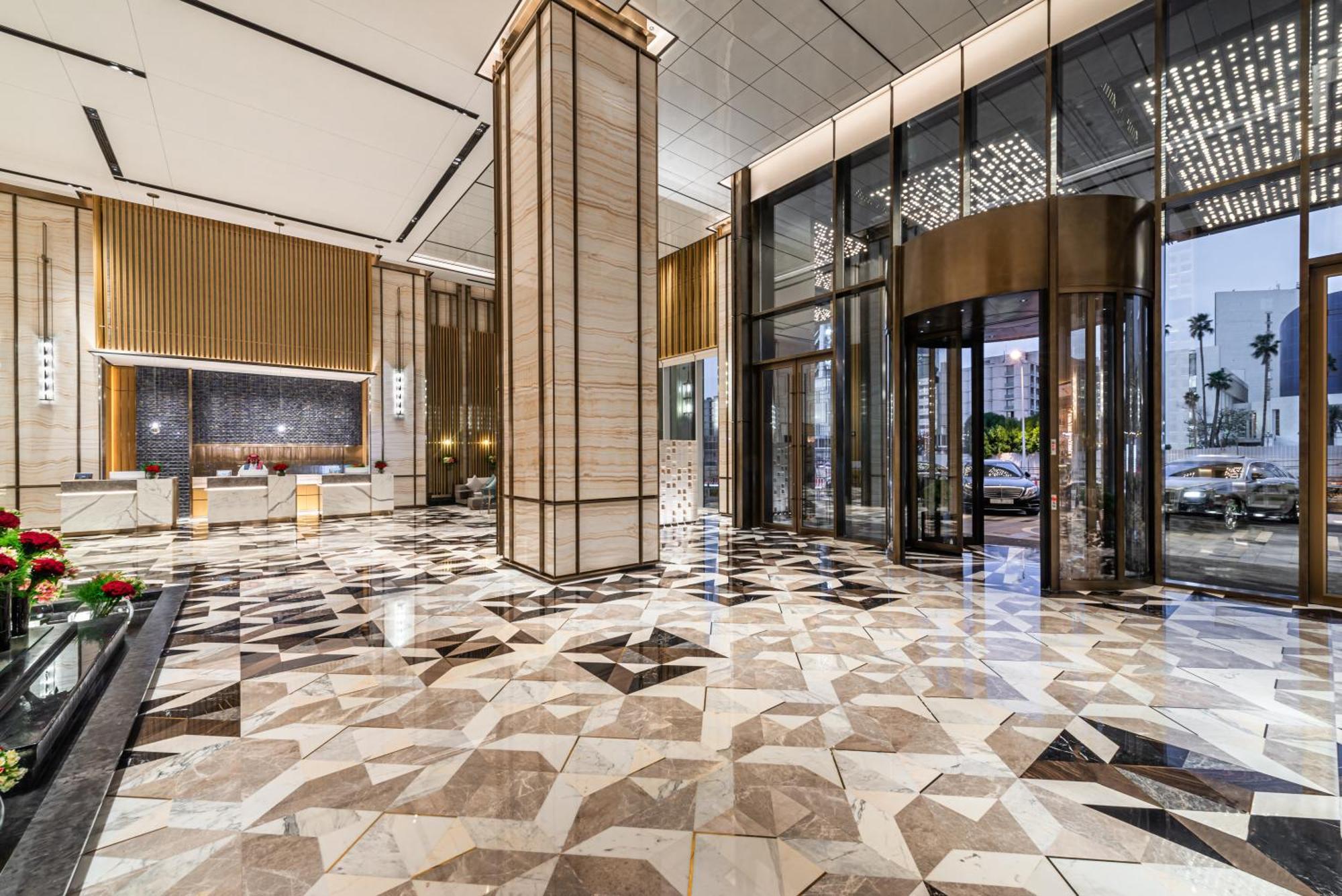 Narcissus The Royal Hotel Ер-Ріяд Екстер'єр фото The lobby of the hotel